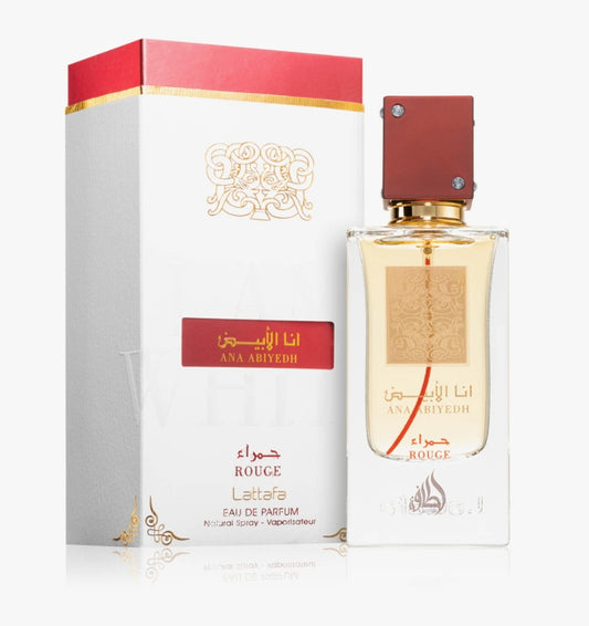 Eau de Parfum Ana Abiyedh Rouge de Lattafa 60ml